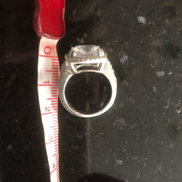 Platinum Vacation Ring- 3 ct cz - Picture 5 of 5